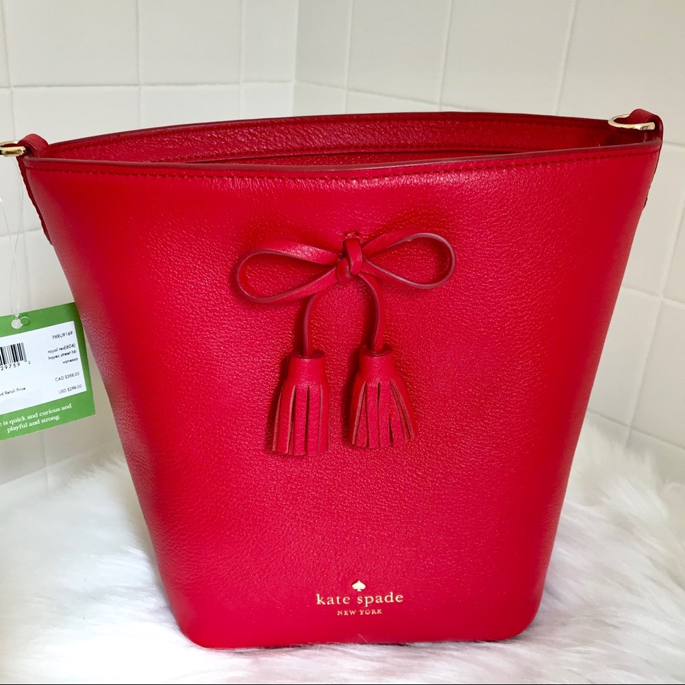 Kate spade Royal Red Vanessa hayes Street HB - Picture 1 of 8